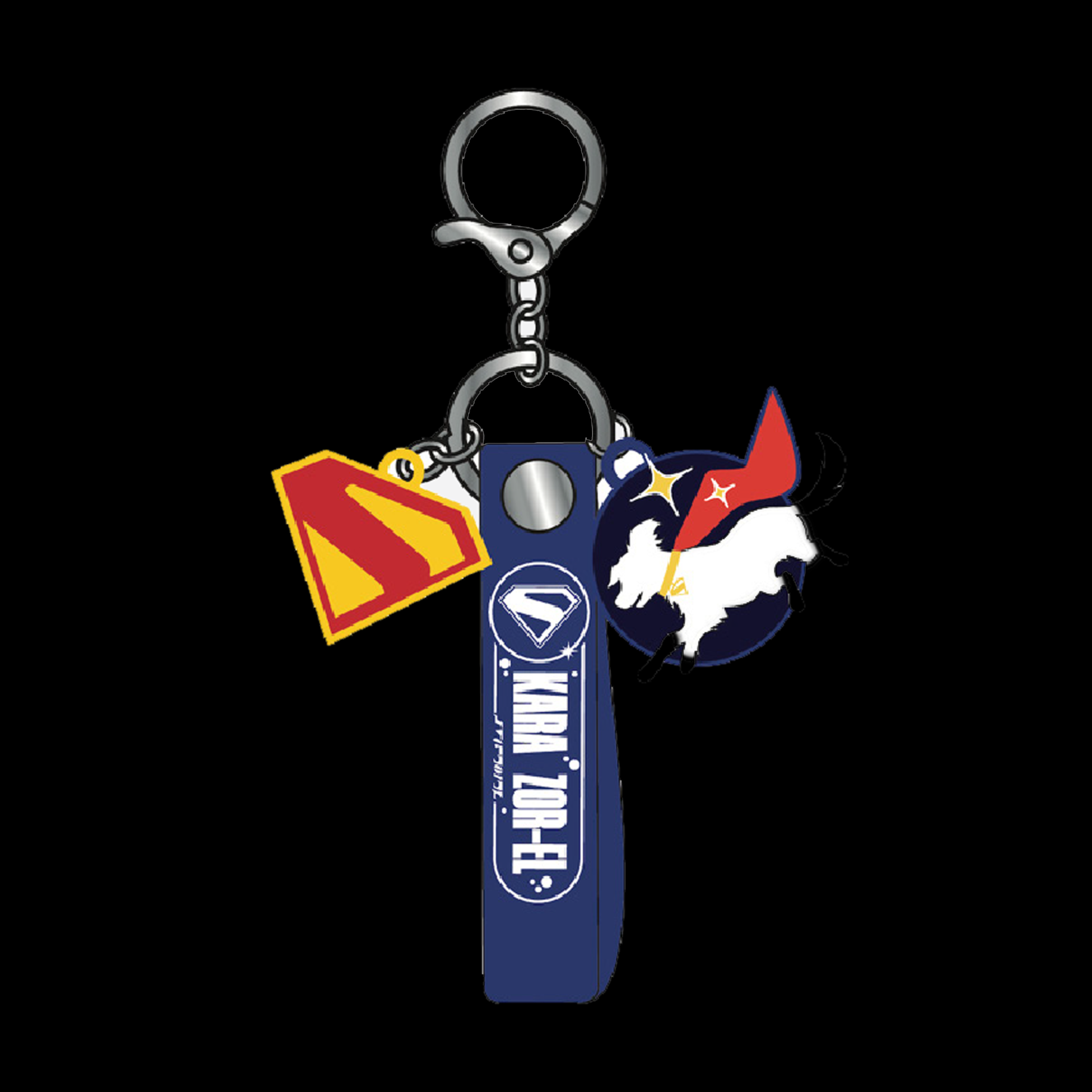 Super Girl Krypto Key Chain