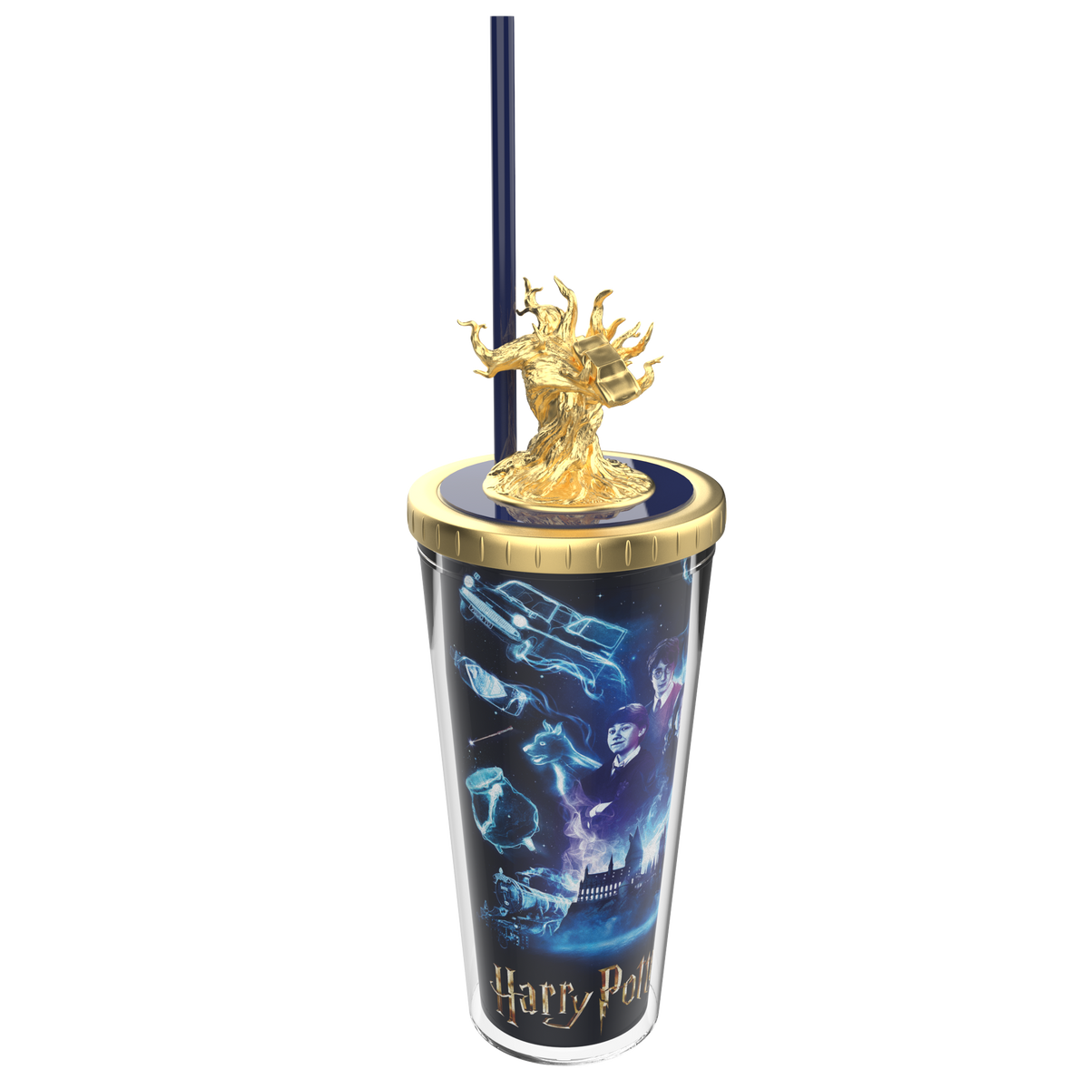 Harry Potter 25th Anniversary: Molded Lid Tumbler (ANGLIA)