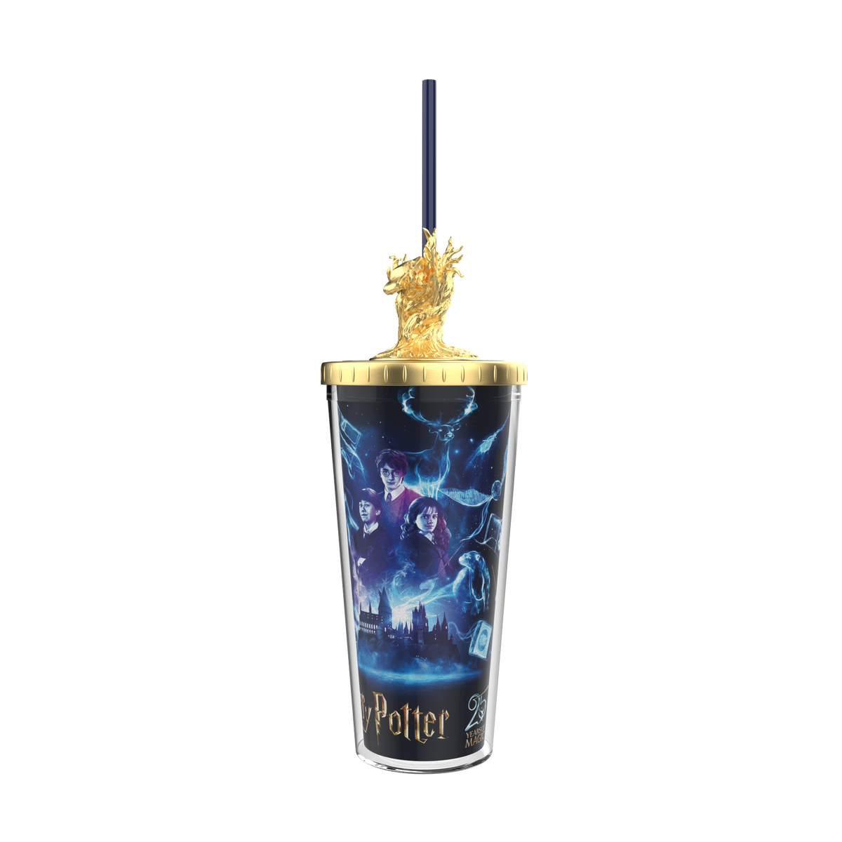 Harry Potter 25th Anniversary: Molded Lid Tumbler (ANGLIA)
