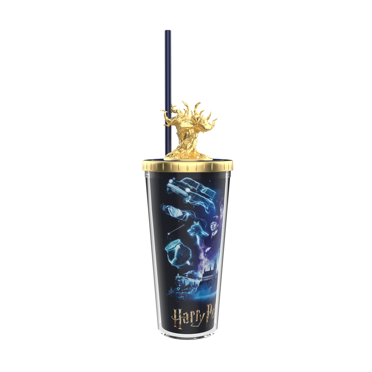 Harry Potter 25th Anniversary: Molded Lid Tumbler (ANGLIA)