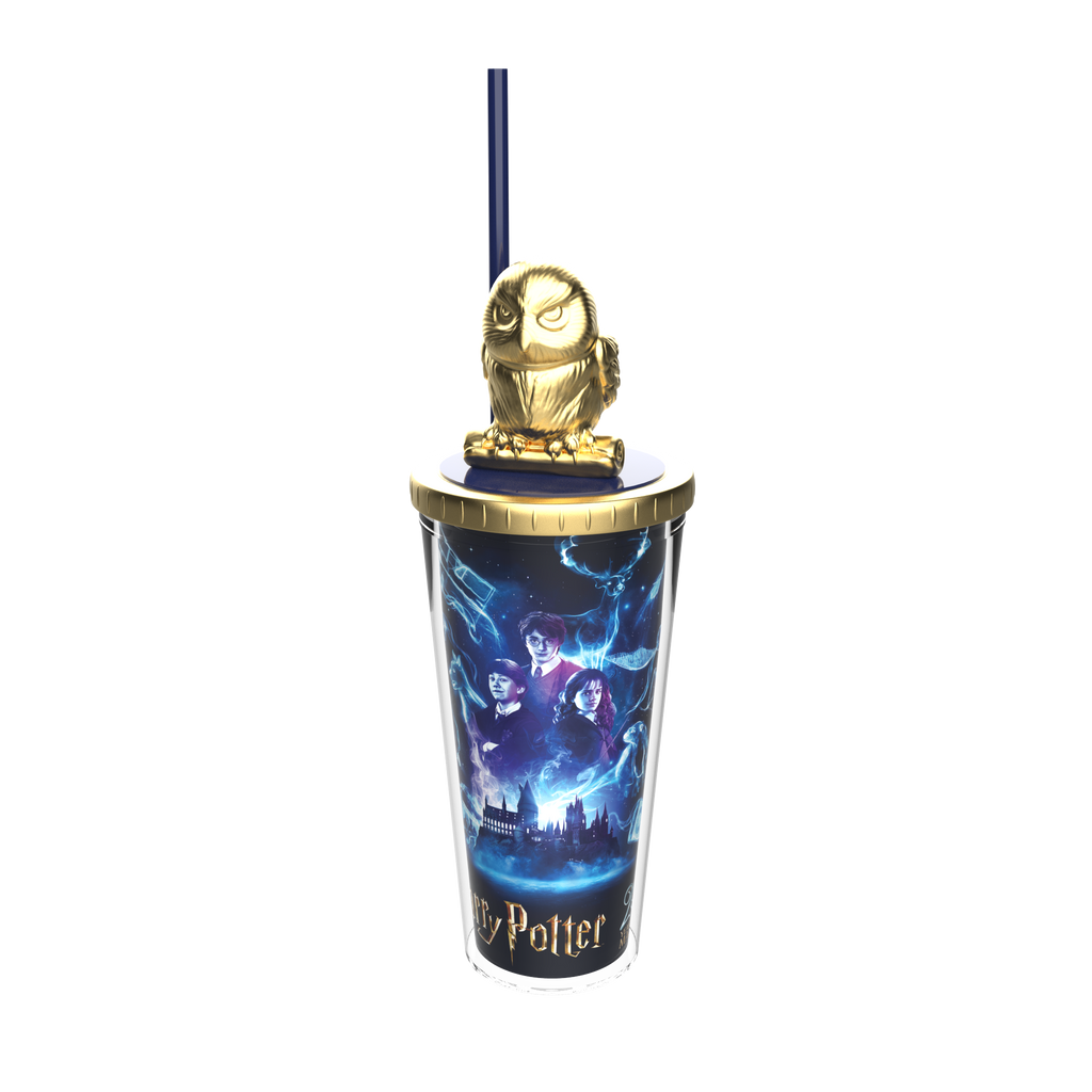 Harry Potter 25th Anniversary: Molded Lid Tumbler (HEDWIG)