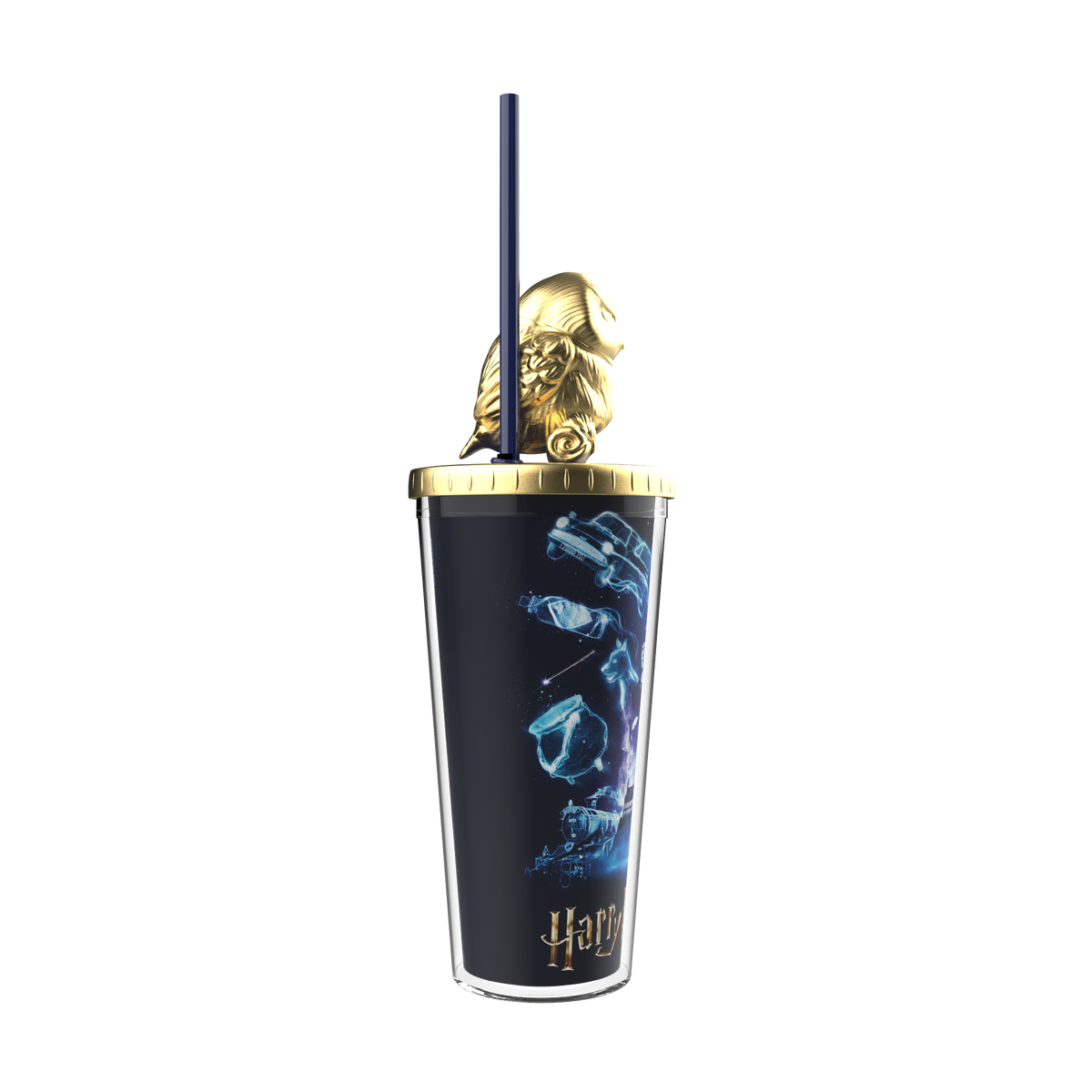 Harry Potter 25th Anniversary: Molded Lid Tumbler (HEDWIG)