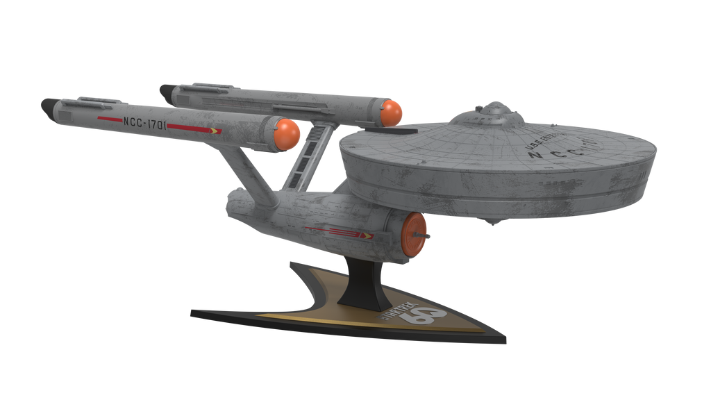Star Trek Enterprise 60th Anniversary Popcorn Bucket
