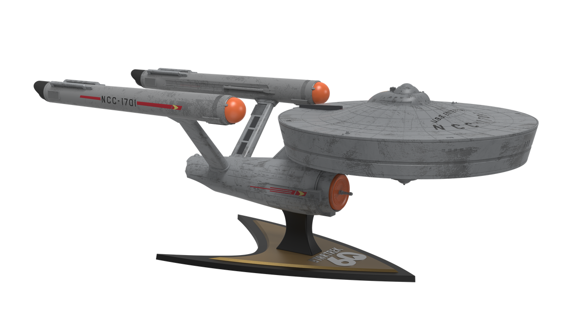Star Trek Enterprise 60th Anniversary Popcorn Bucket