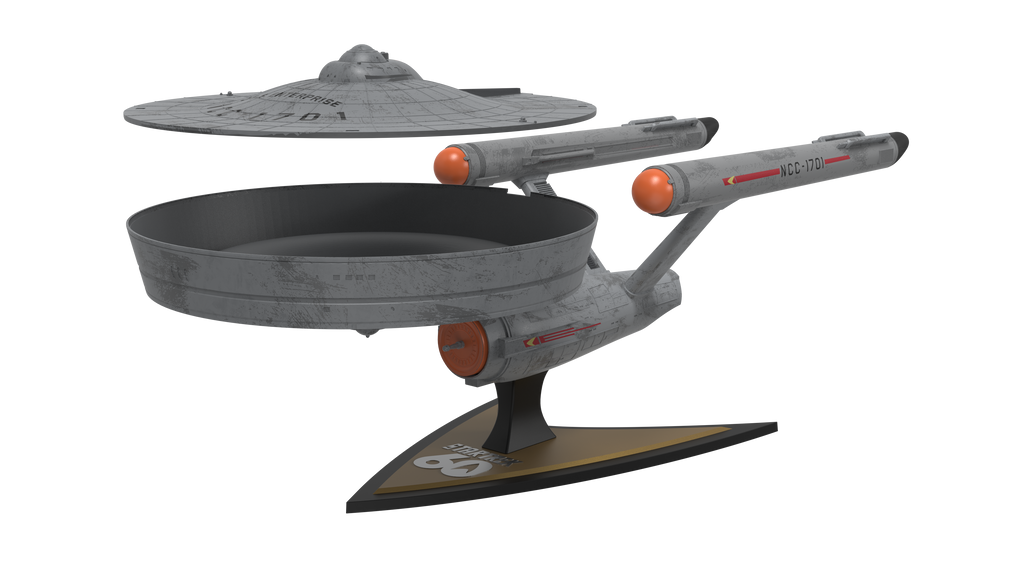 Star Trek Enterprise 60th Anniversary Popcorn Bucket