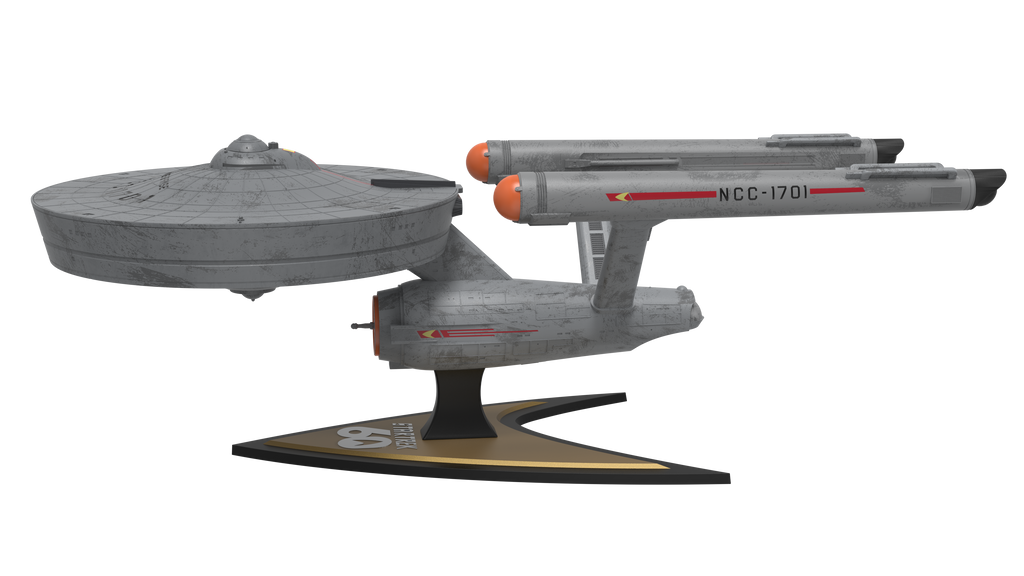 Star Trek Enterprise 60th Anniversary Popcorn Bucket