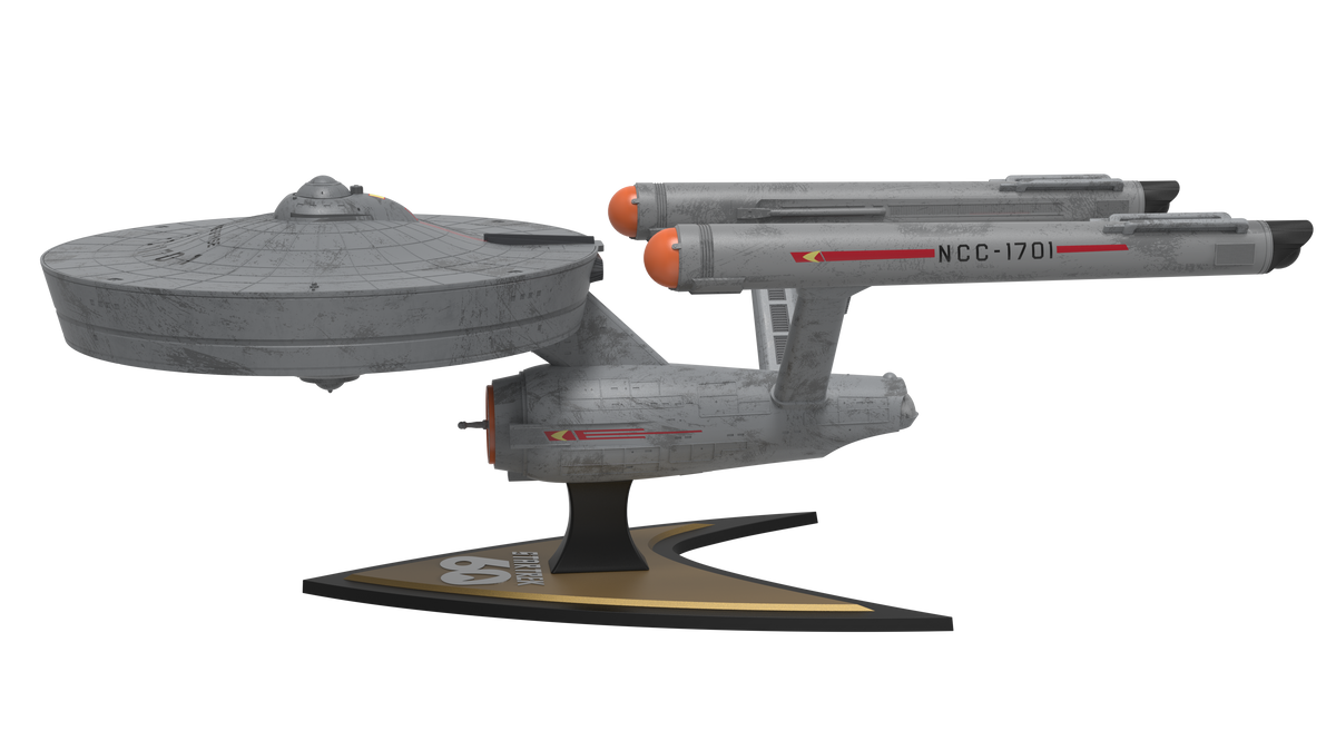 Star Trek Enterprise 60th Anniversary Popcorn Bucket