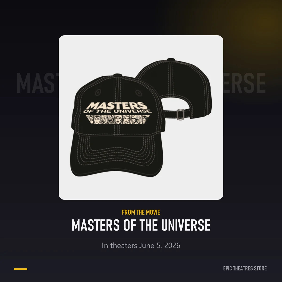 Masters of the Universe Dad Hat from Masters of the Universe