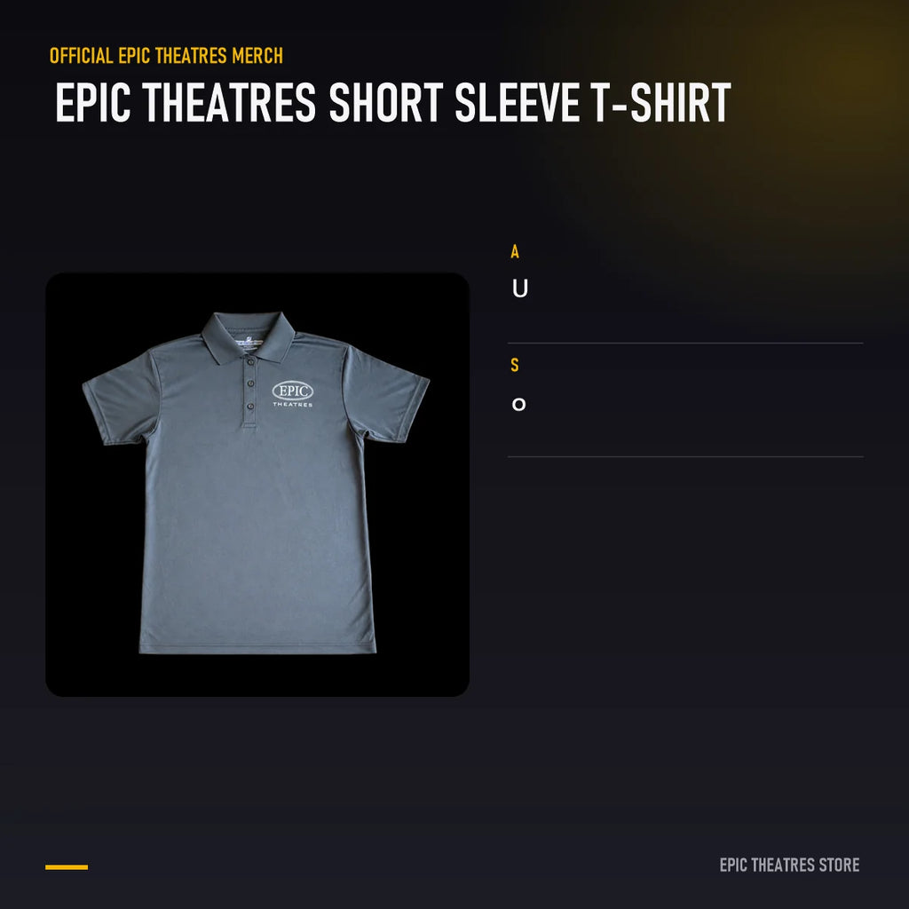 Epic Theatres Short Sleeve T-Shirt specifications and features