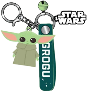 Grogu Lanyard keychain
