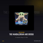 Grogu Plush from The Mandalorian and Grogu