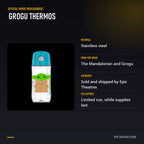 Grogu Thermos specifications and features