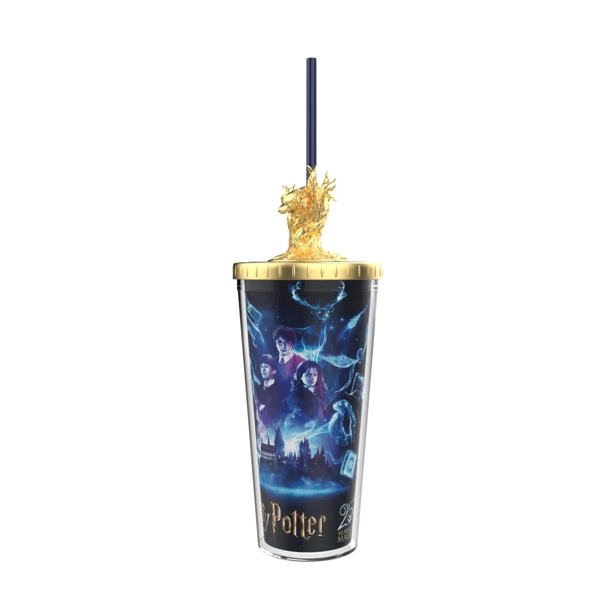 Harry Potter 25th Anniversary: Molded Lid Tumbler (ANGLIA)