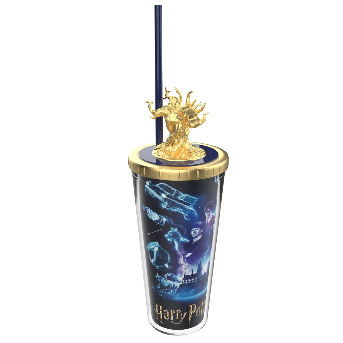 Harry Potter 25th Anniversary: Molded Lid Tumbler (ANGLIA)
