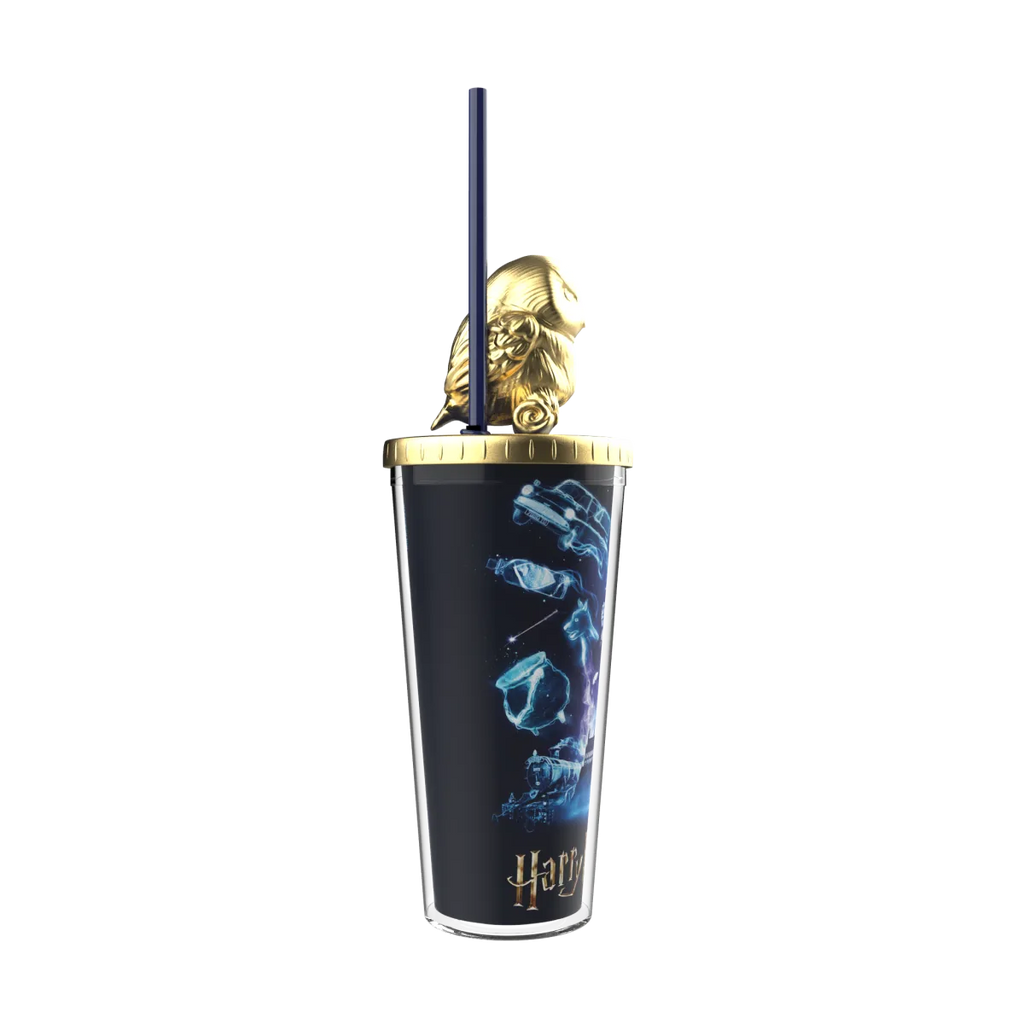 Harry Potter 25th Anniversary: Molded Lid Tumbler (HEDWIG)