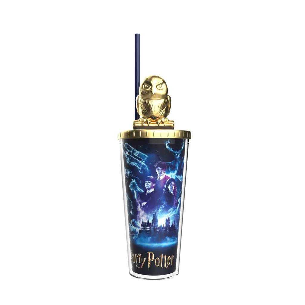 Harry Potter 25th Anniversary: Molded Lid Tumbler (HEDWIG)
