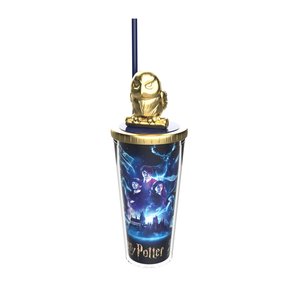Harry Potter 25th Anniversary: Molded Lid Tumbler (HEDWIG)