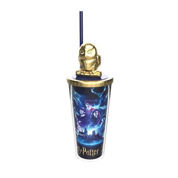 Harry Potter 25th Anniversary: Molded Lid Tumbler (HEDWIG)