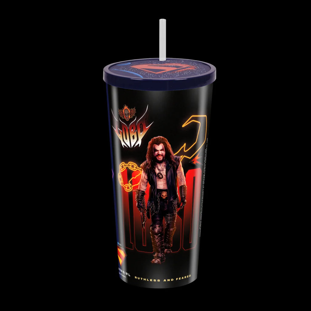 Kara and Lobo Supergirl Cup with Shield