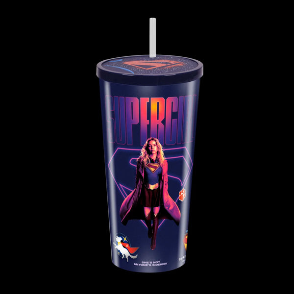 Kara and Lobo Supergirl Cup with Shield