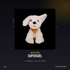 Krypto Plush from Supergirl