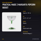 Practical Magic 2 Margarita Popcorn Bucket specifications and features