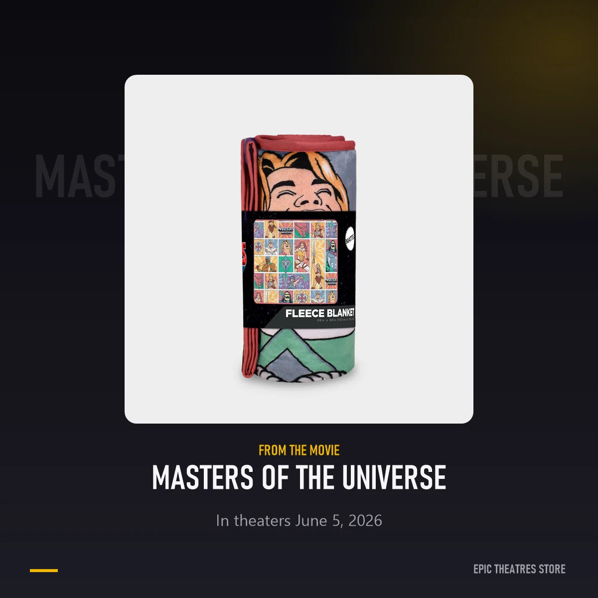 Masters of the Universe Blanket from Masters of the Universe