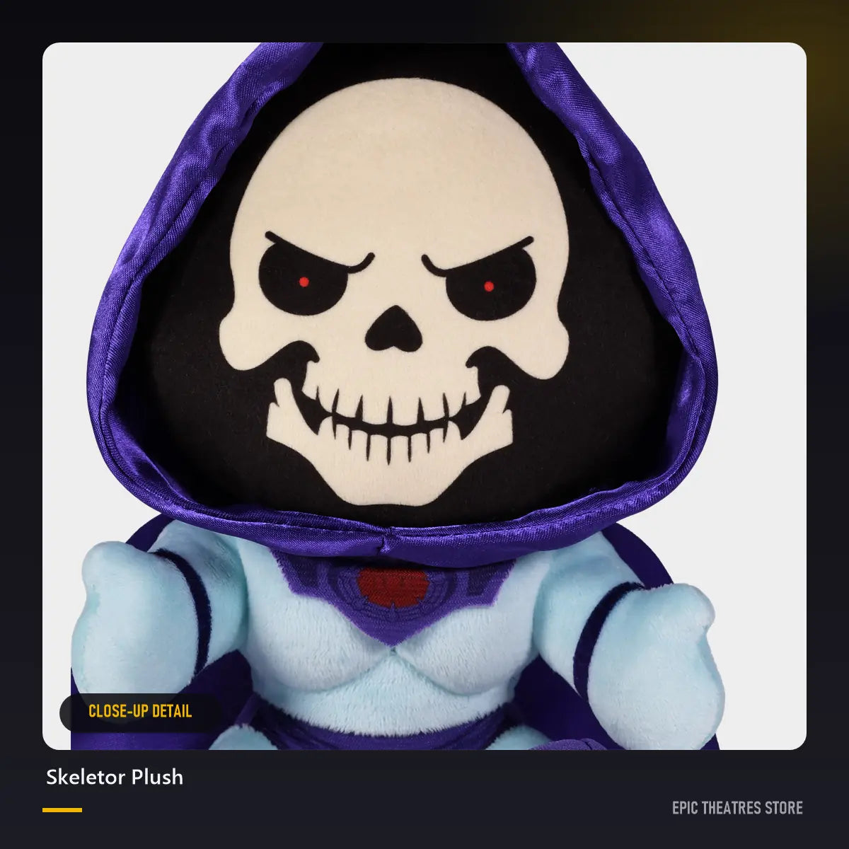 Skeletor Plush close-up detail