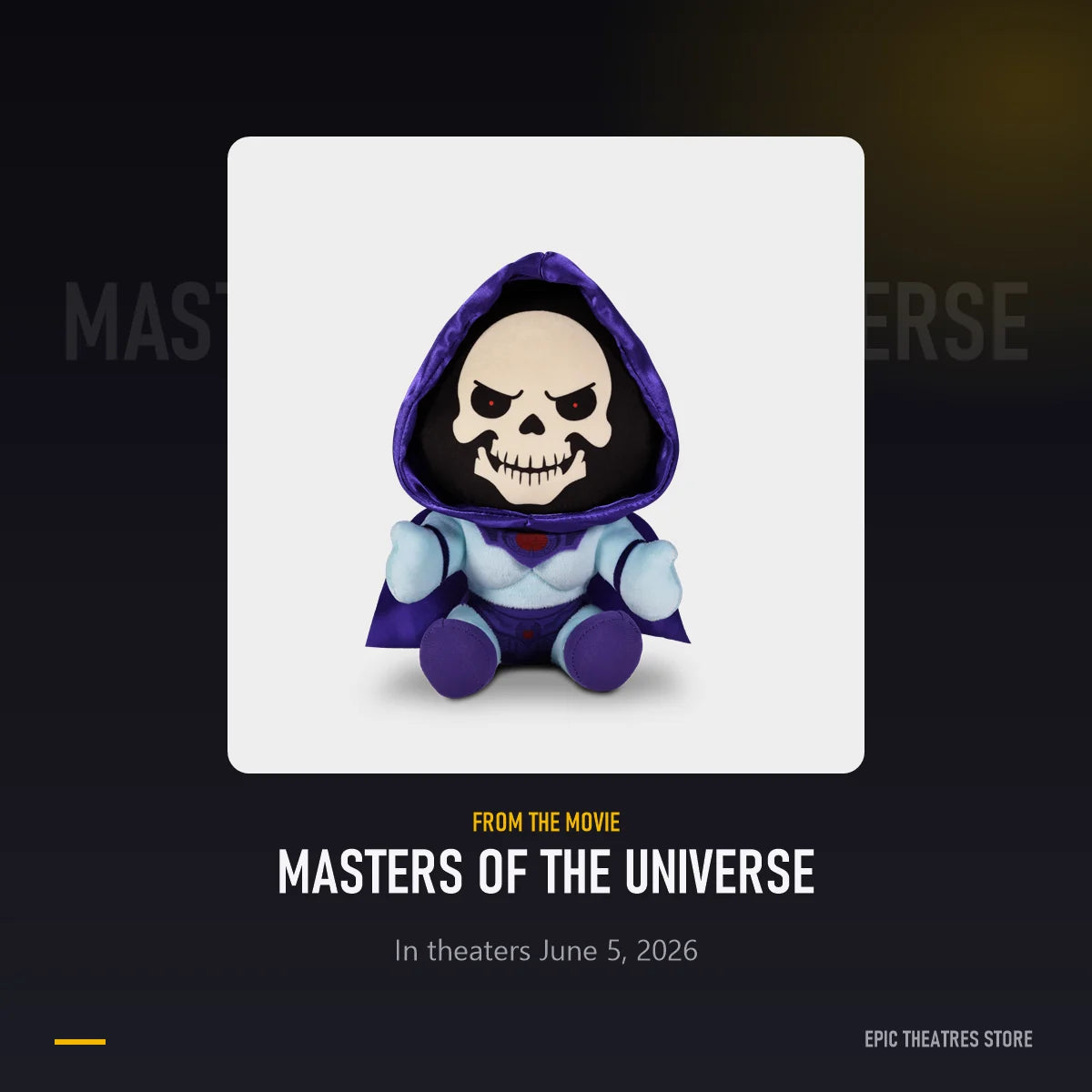 Skeletor Plush from Masters of the Universe