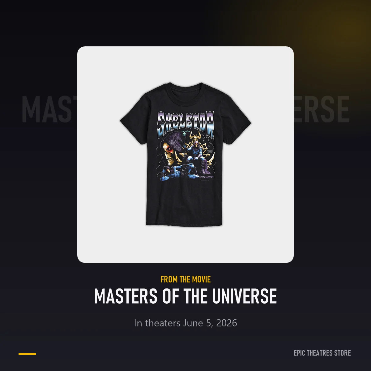 Masters of the Universe T-Shirt from Masters of the Universe