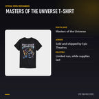 Masters of the Universe T-Shirt specifications and features