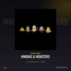 Minions and Monsters Mystery Plush from Minions & Monsters