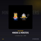 Minions and Monsters Shoulder Plush from Minions & Monsters