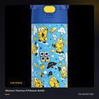 Minions Thermos FUNtainer Bottle close-up detail