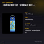 Minions Thermos FUNtainer Bottle specifications and features