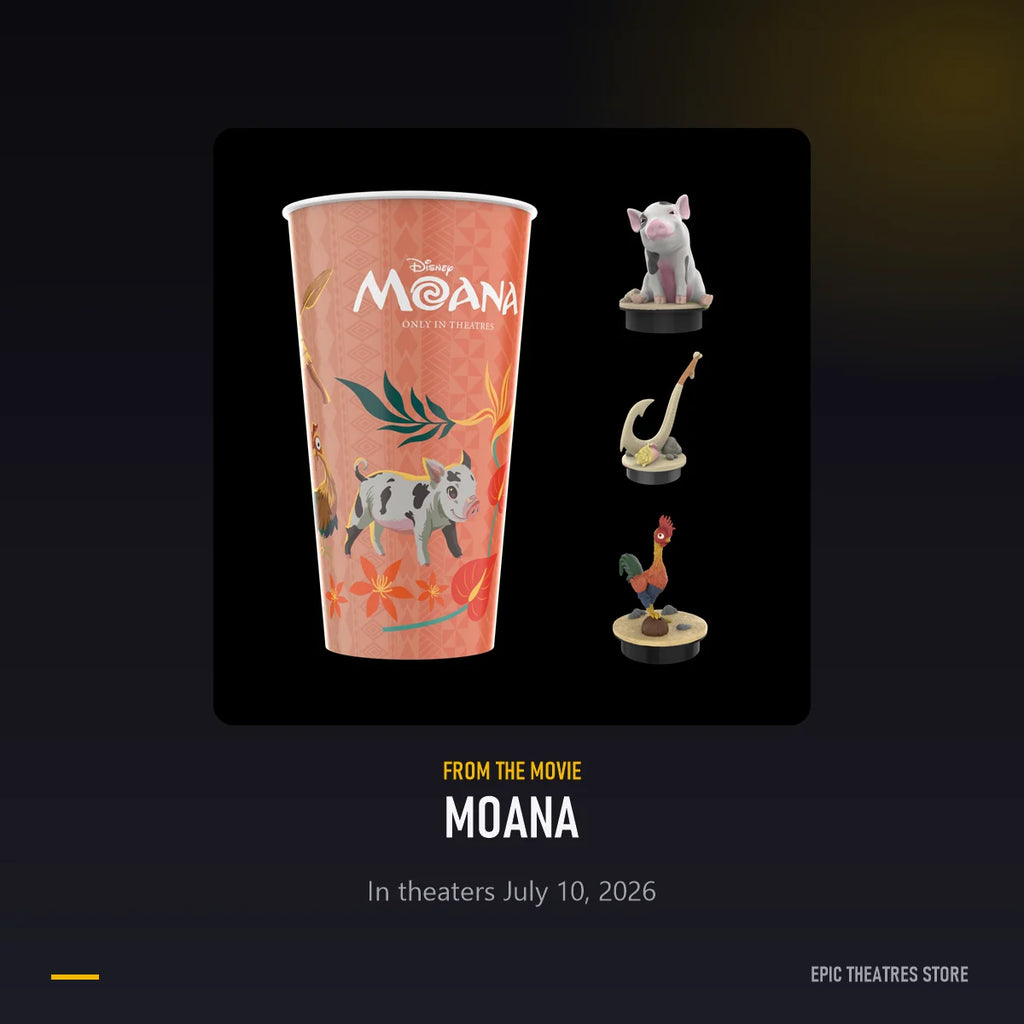 Moana 44 oz Cup with Mystery Topper from Moana