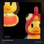 Moana Rubber Ducks close-up detail
