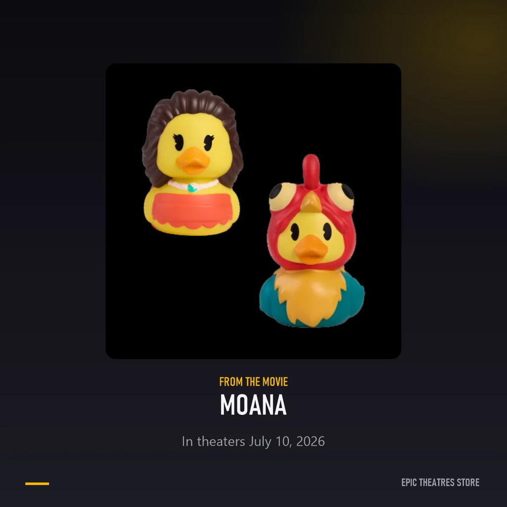 Moana Rubber Ducks from Moana