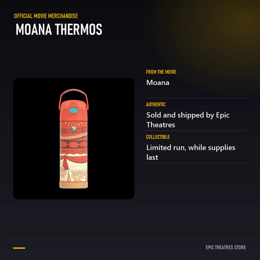 Moana Thermos specifications and features