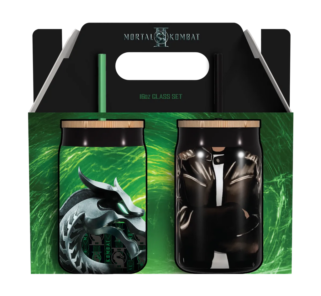 Mortal Kombat 2 Two-Pack Tumbler Movie Theater Promo Collectible Cups