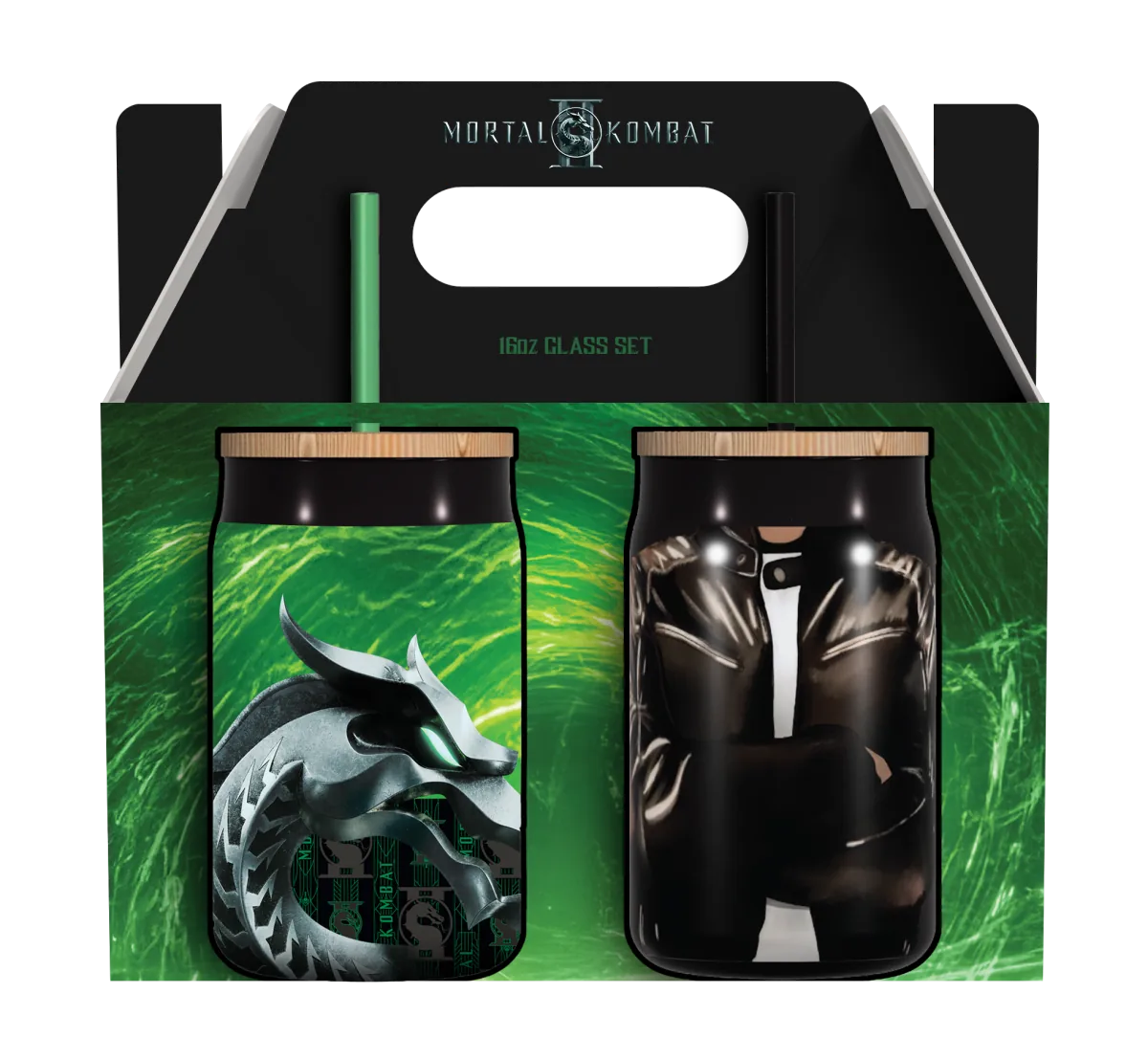 Mortal Kombat 2 Two-Pack Tumbler Movie Theater Promo Collectible Cups