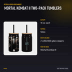 Mortal Kombat II Two-Pack Tumblers specifications and features