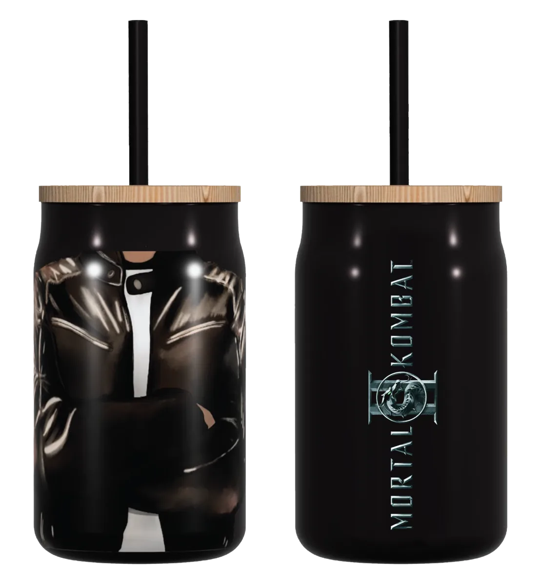 Mortal Kombat 2 Two-Pack Tumbler Movie Theater Promo Collectible Cups