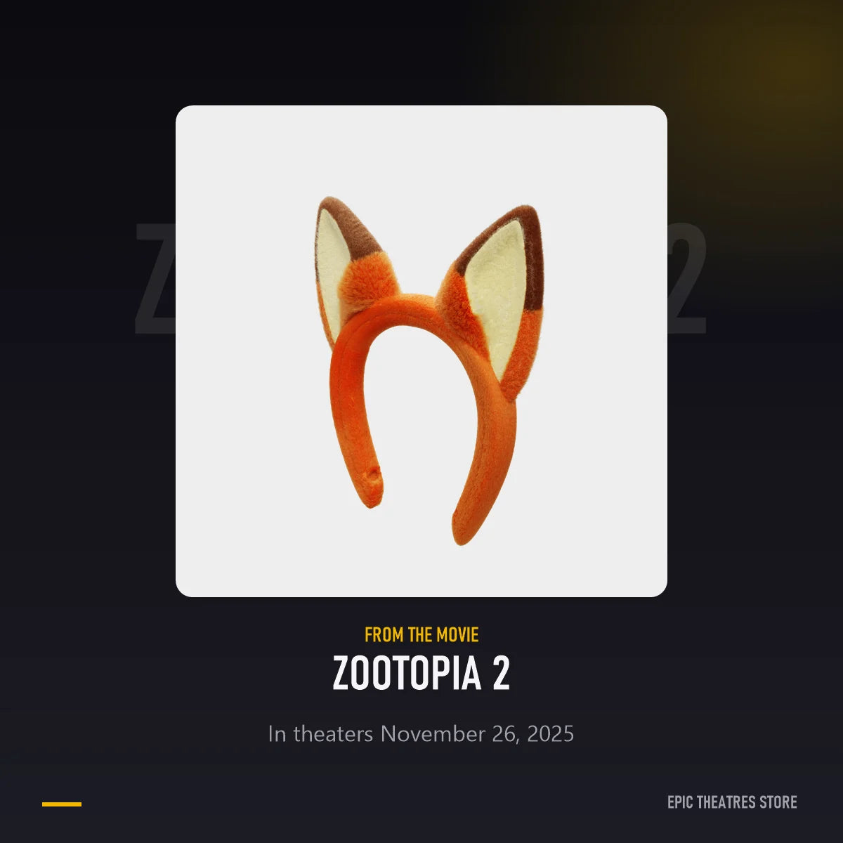 Nick Headband from Zootopia 2