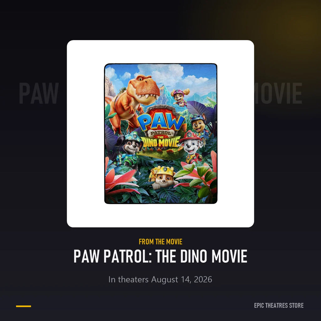 Paw Patrol Dino Movie Blanket from PAW Patrol: The Dino Movie