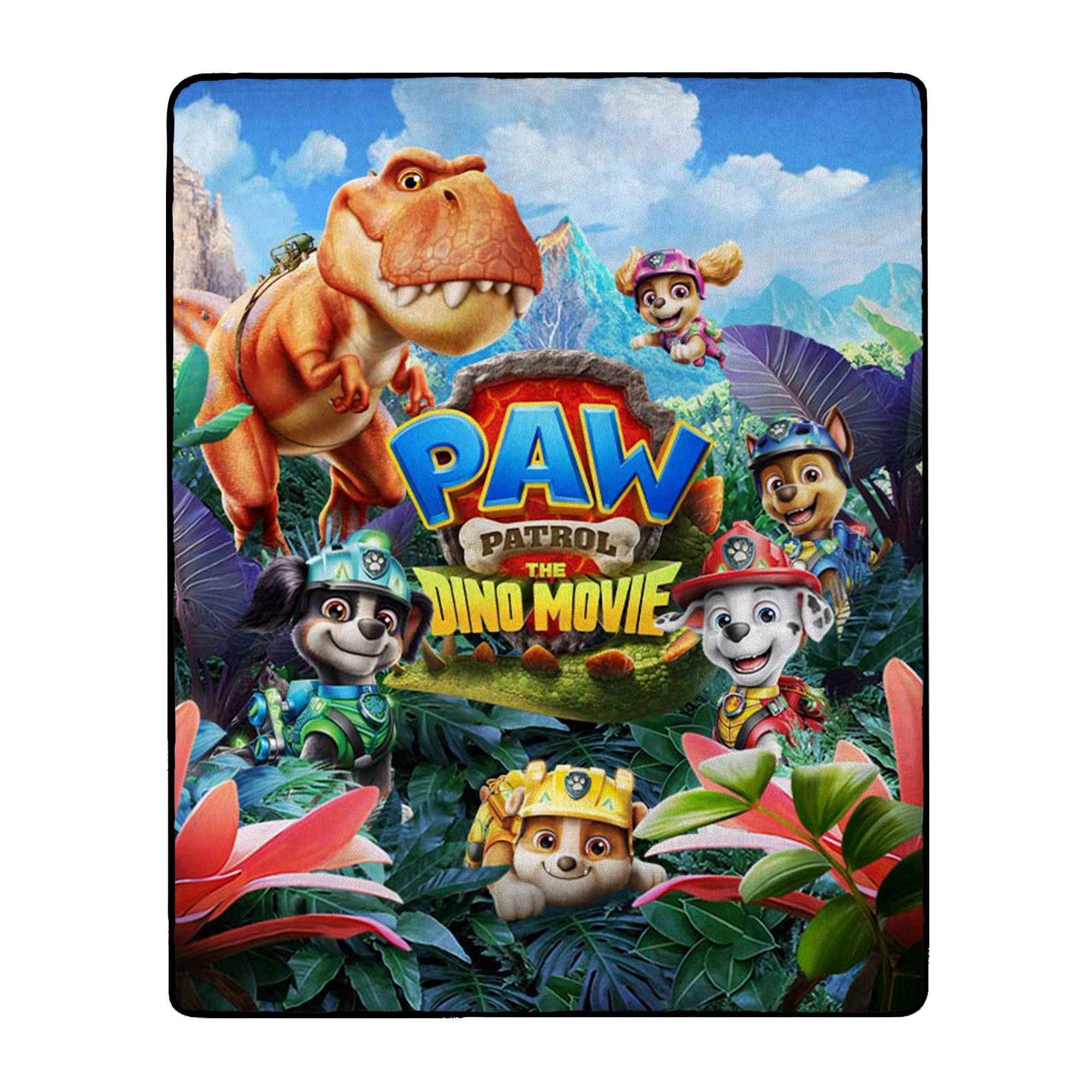 Paw Patrol Dino Movie Blanket