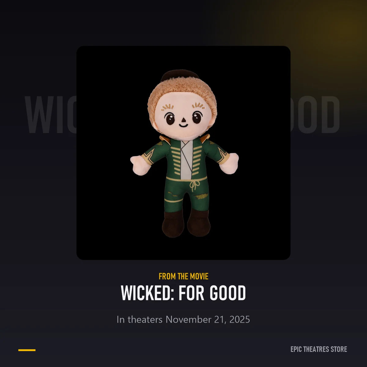 Scarecrow Plush from Wicked: For Good