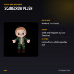 Scarecrow Plush specifications and features
