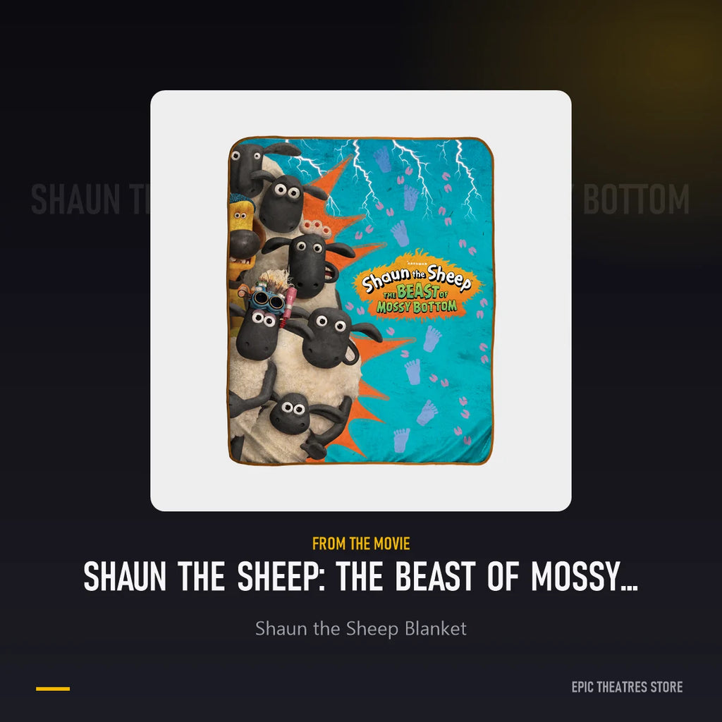 Shaun the Sheep Blanket from Shaun the Sheep: The Beast of Mossy Bottom
