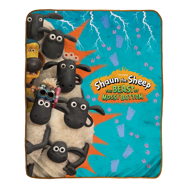 Shaun the Sheep The Beast of Mossy Bottom Blanket